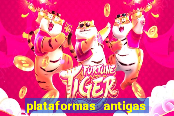 plataformas antigas de jogos